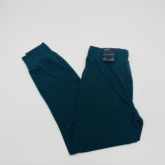 INC International Concepts Womens Size XS High-Waist Dressy Joggers Green $59 - Picture 4 of 9